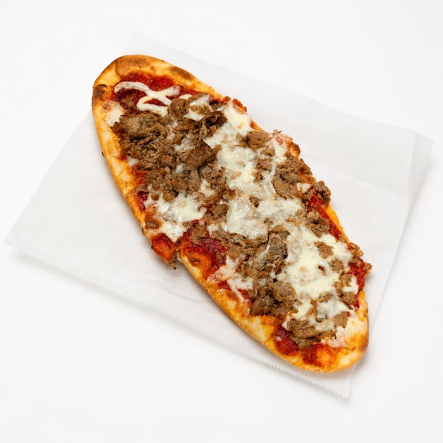 Steak and Cheese Flatbread.