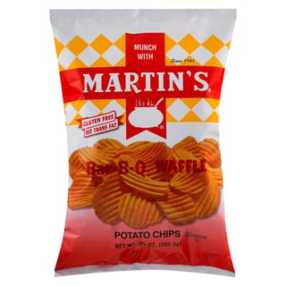 Martins BBQ Waffle Chips